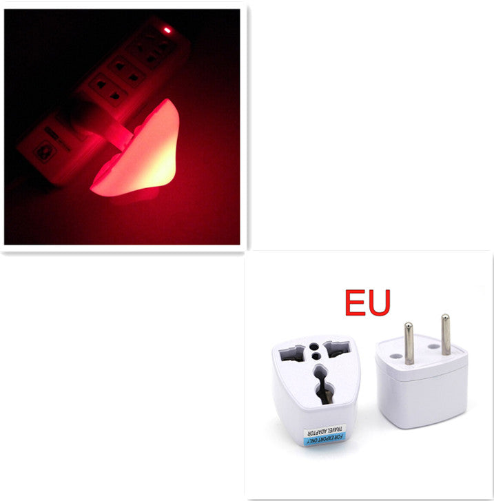 LED Night Light Mushroom Wall Socket Lamp EU US Plug Warm White Light-control Sensor Bedroom Light Home Decoration LED Night Light Mushroom Wall Socket Lamp EU US Plug Warm White Light-control Sensor Bedroom Light Home Decoration